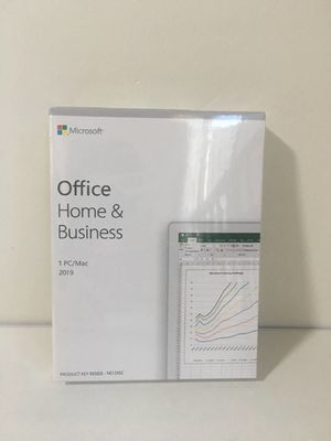 DVD / Card Packing Microsoft Office 2019 Home And Business